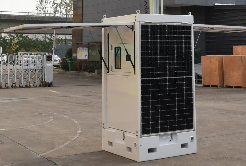 cuboid solar light tower