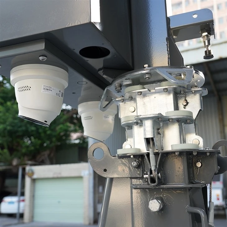 Economic CCTV Tower Off-Grid high quality