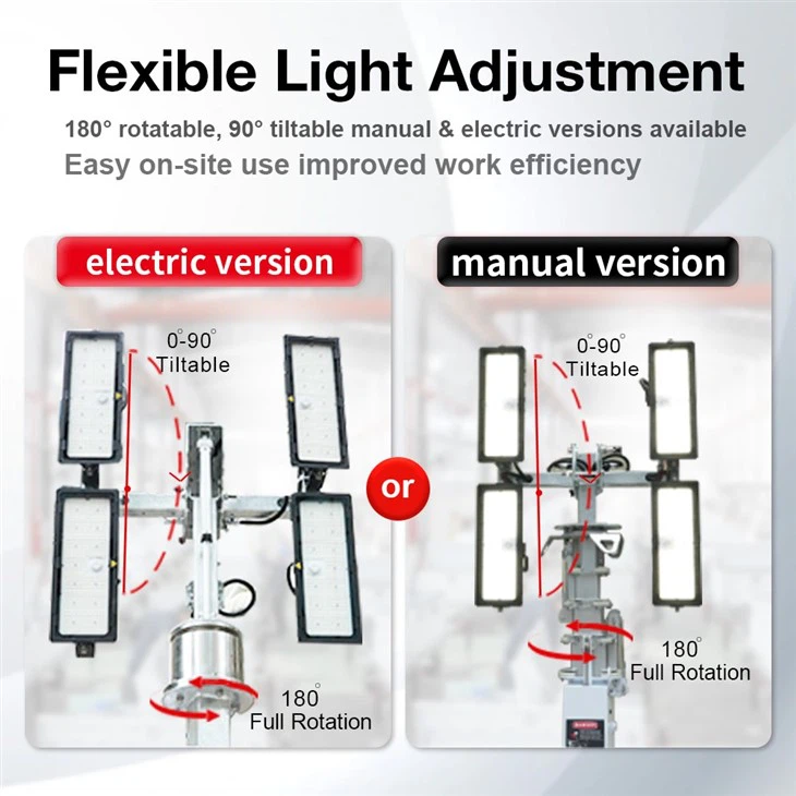 HiSKID Solar Light Tower high quality