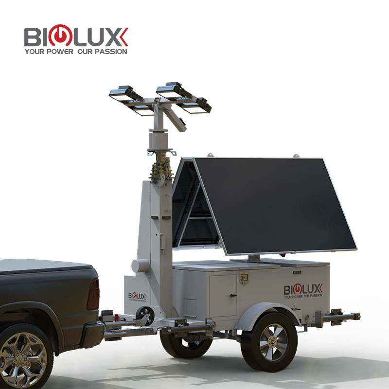 Smart Solar Trailer For PTZ Cameras Smart Solar Trailer For PTZ Cameras