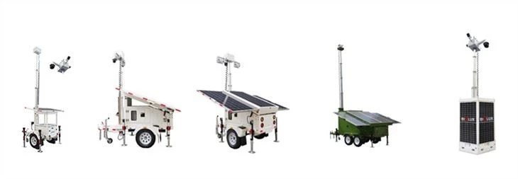 solar surveillance trailers